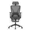 Grey Mesh Office Chair with Synchro Mechanism KA-S257