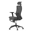 Grey Mesh Office Chair with Synchro Mechanism KA-S257