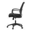 Fekete Hálós Irodai Szék, Hinta Mechanikával. KA-S3015 BK