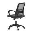 Szürke Hálós Irodai Szék, Hinta Mechanikával. KA-S3015 GREY