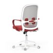 Forgószék piros szövettel. KA-S425 RED