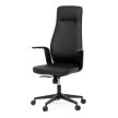 Fekete Ekobőr Irodai Főnöki Szék, Hinta Mechanikával. KA-T8325 BK