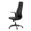 Fekete Ekobőr Irodai Főnöki Szék, Hinta Mechanikával. KA-T8325 BK