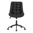 Forgószék állítható magassággal, fekete kárpittal. KA-V3120 BK3