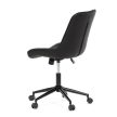 Forgószék állítható magassággal, fekete kárpittal. KA-V3120 BK3