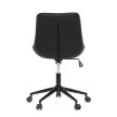 Forgószék állítható magassággal, fekete kárpittal. KA-V3120 BK3