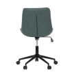 Forgószék állítható magassággal, zöld kárpittal. KA-V3120 GRN3