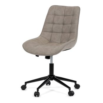  Állítható magasságú bézs szövet irodai szék. KA-V3120 LAN3