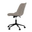 Állítható magasságú bézs szövet irodai szék. KA-V3120 LAN3