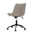 Állítható magasságú bézs szövet irodai szék. KA-V3120 LAN3