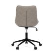 Állítható magasságú bézs szövet irodai szék. KA-V3120 LAN3