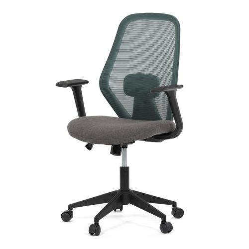 Green Mesh Office Chair with Rocking Mechanism