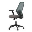 Green Mesh Office Chair with Rocking Mechanism
