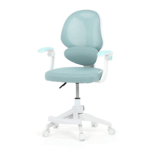 Junior Irodai forgószék kék mesh kárpittal. KA-W8008 BLUE
