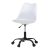 Fehér Műanyag Irodai Szék, Magasságállítással. KA-X7055 WT