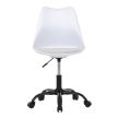 Fehér Műanyag Irodai Szék, Magasságállítással. KA-X7055 WT