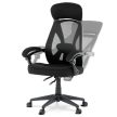 Fekete Hálós Irodai Szék, Hinta Mechanikával. KA-Y309 BK