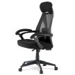 Fekete Hálós Irodai Szék, Hinta Mechanikával. KA-Y309 BK