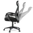 Fekete Hálós Irodai Szék, Hinta Mechanikával. KA-Y309 BK