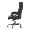 Irodai szék hintamechanikával, fekete műbőr kárpittal. KA-Y346 BK