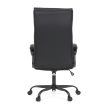 Irodai szék hintamechanikával, fekete műbőr kárpittal. KA-Y346 BK