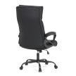 Irodai szék hintamechanikával, fekete műbőr kárpittal. KA-Y346 BK