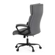 Irodai szék hintamechanikával, szürke műbőr kárpittal. KA-Y346 GREY