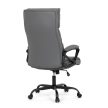 Irodai szék hintamechanikával, szürke műbőr kárpittal. KA-Y346 GREY