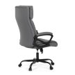 Irodai szék hintamechanikával, szürke műbőr kárpittal. KA-Y346 GREY