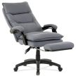 Office Chair Grey Fabric Adjustable KA-Y350
