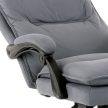 Office Chair Grey Fabric Adjustable KA-Y350