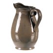 Kerámia váza kancsó formájú, nagy, szürke