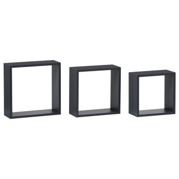 Fali polc szürke színben, mdf, P-008 GREY2