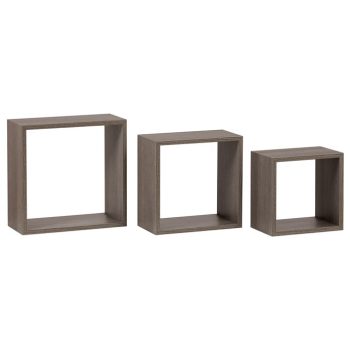 Floating Shelf Set Sonoma Oak P-008