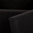 Fekete Szövet Tárolós Puff. TAB-461 BK2