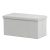 Corduroy storage pouf in cream color - TAB-472 CRM6