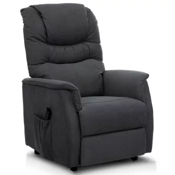 Elektromos Fekvőfotel, Szürke Szövet. TV-1171 GREY2