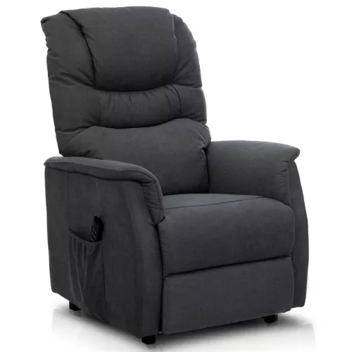 Elektromos Fekvőfotel, Szürke Szövet. TV-1171 GREY2