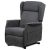 Electric Recliner Armchair Grey Fabric TV-1190 GREY2