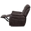 Recliner armchair TV-4086 brown vintage fabric