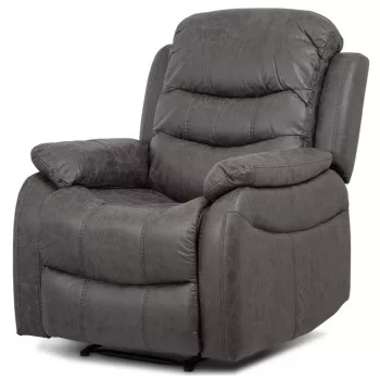 Szürke Vintage Szövet Fekvőfotel. GREY