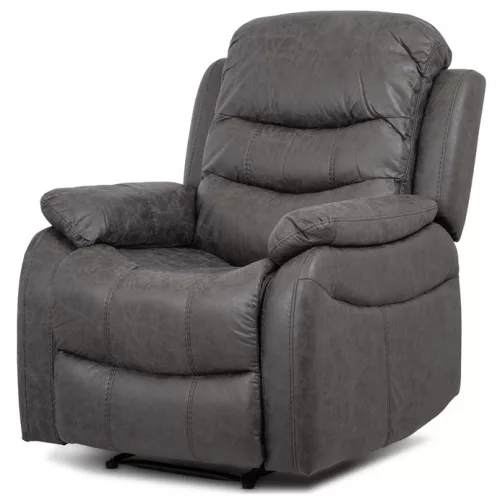 Szürke Vintage Szövet Fekvőfotel. GREY