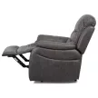 Szürke Vintage Szövet Fekvőfotel. GREY