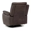 Relax fotel vezeték nélküli elektromos vezérléssel, barna vintage szövettel. BR3
