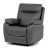 Vintage Grey Fabric Electric Recliner Armchair TV-4094
