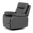 Vintage Grey Fabric Electric Recliner Armchair TV-4094