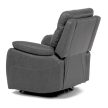 Vintage Grey Fabric Electric Recliner Armchair TV-4094
