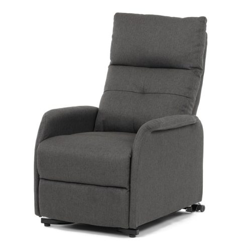 Electric Recliner Armchair Grey Fabric TV-5482 GREY2