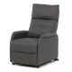 Electric Recliner Armchair Grey Fabric TV-5482 GREY2