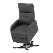 Electric Recliner Armchair Grey Fabric TV-5482 GREY2